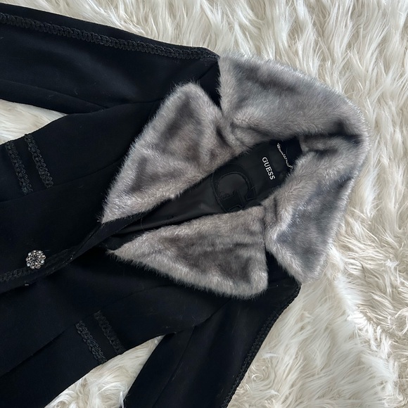 GUESS Faux Fur Jacket - Picture 3 of 3
